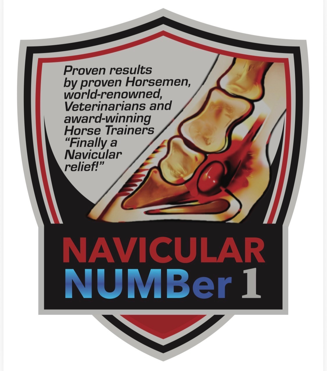 Navicular NUMBer 1 badge