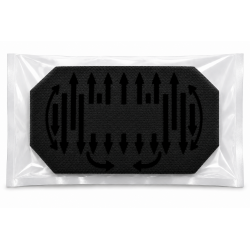 Bend To Breathe equine nasal strips in black