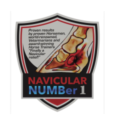 Equine Therapeutic Patch for Horses Navicular Number 1